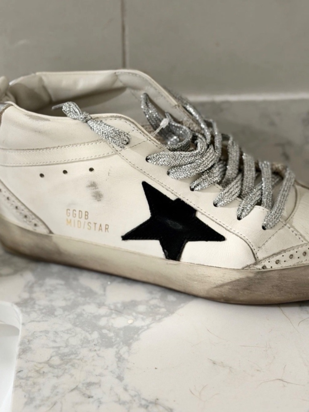 Golden Goose Mid Star leather mid top sneakers 8 - Picture 8 of 8